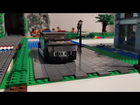 Die Straße | Die Zugstrecke | Lego Stadt Bau Teil 39