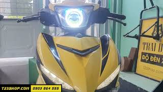 Exciter 150 2018 độ bi cầu 70W Siêu Sáng Tại T23Shop.com Cần Thơ