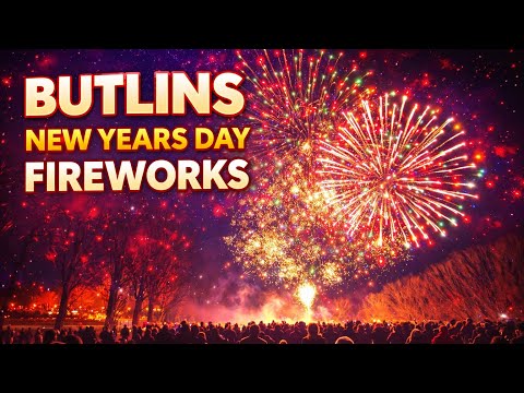 Butlins Minehead New Year’s Day Firework Display 2026 | Full Show
