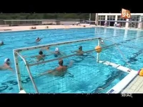 Montpellier Water-polo avant le match contre Douai