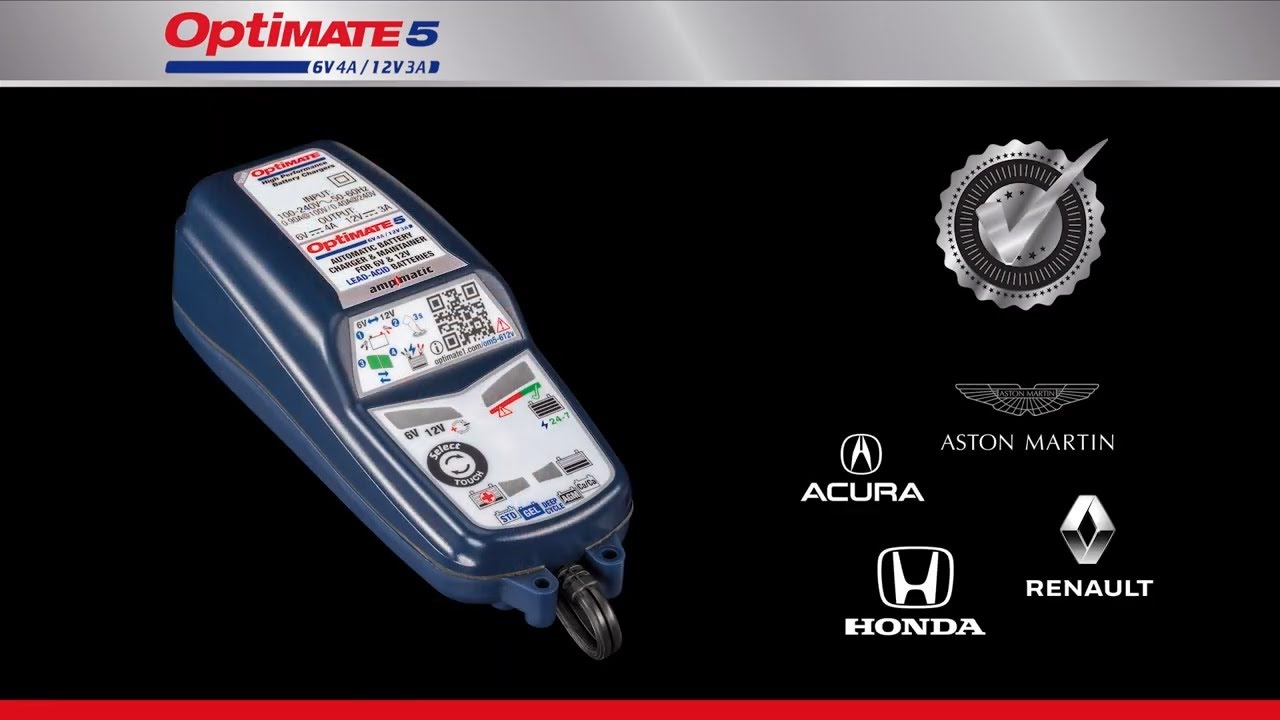 TecMate OptiMate 5 Select (SAE) Video