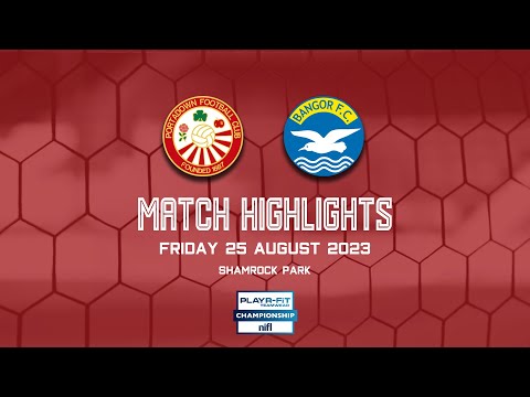 Portadown 0 - 1 Bangor | Playr-Fit Championship | 26/08/23