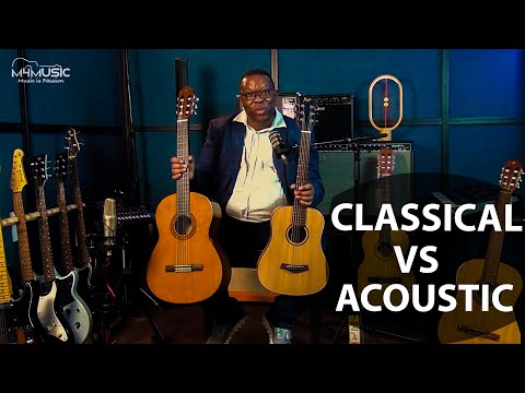 Classical Guitar Vs Acoustic Guitar | Yamaha C40 Vs Flight AC150NA | @Shitswel