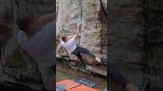 Video thumbnail of The Yorkshireman Sit, 7C+. Kyloe Woods