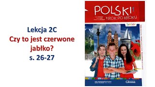 Krok po kroku Junior. Czy to jest czerwone jabłko?