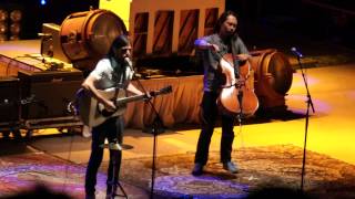 Avett Brothers &quot;A Gift for Melody Anne info Complainte D&#39;vn Matelot Mourant &quot; Red Rocks 07.05.13