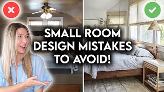 10 WAYS TO MAKE YOUR SMALL SPACE LOOK BIGGER | DESIGN HACKS