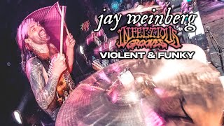 Jay Weinberg (Infectious Grooves) - &quot;Violent &amp; Funky&quot; Live Drum Cam
