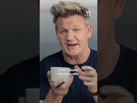 Gordon Ramsay Teaches Us How to Make Soufflé #cooking #gordonramsay  #soufflé #masterclass