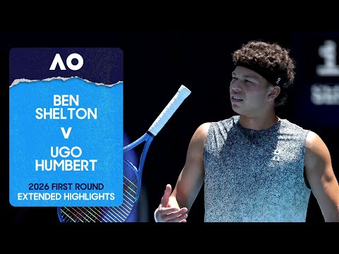 Ben Shelton v Ugo Humbert Extended Highlights | Australian Open 2026 First Round