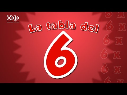 La tabla del 6 - Videos Aprende