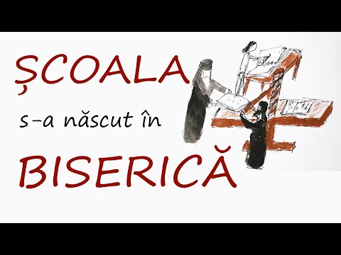 45. Școala s-a născut în biserică