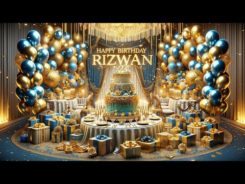 RIZWAN Happy Birthday To You||Happy Birthday Song RIZWAN🎂👨