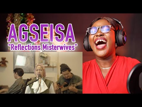 First Time Reaction to AGSEISA X ROOMMATE - Reflections Misterwives (cover) - wow!🤯😀😀🫡🫡