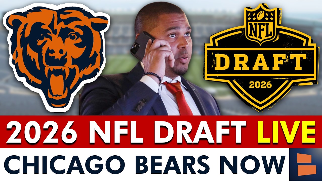 Chicago Bears NFL Draft 2026 LIVE - Round 1