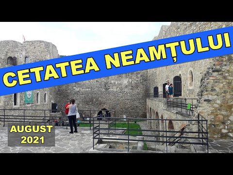 Am vizitat Cetatea Neamt / orasul Tg Neamt video august 2021