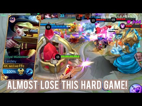 Almost Lose This Hard Game! No One Expected An Epic Comeback! Mobile Legends