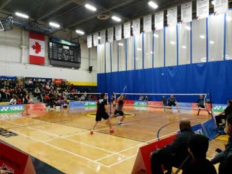 Part 10- Badminton- Yonex Ontario Elite 2019- Toronto Open (SD QUALITY ONLY)