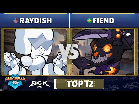 Raydish vs. Fiend - Elimination Top 12 - Brawlhalla World Championship 2022