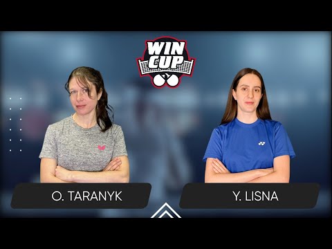 14:00 Olena Taranyk - Yaroslava Lisna 11.03.2025 WINCUP Women Professional. Table 1