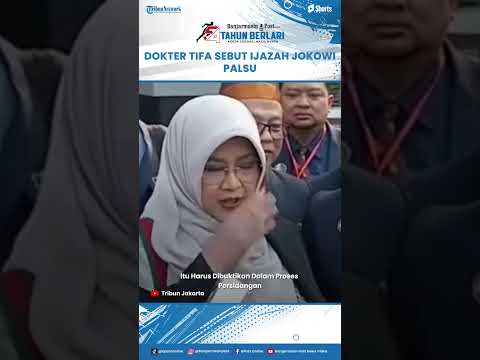 Dokter Tifa Sebut Ijazah Jokowi Palsu, Kuasa Hukum: Kita Buktikan Mana Kepalsuannya