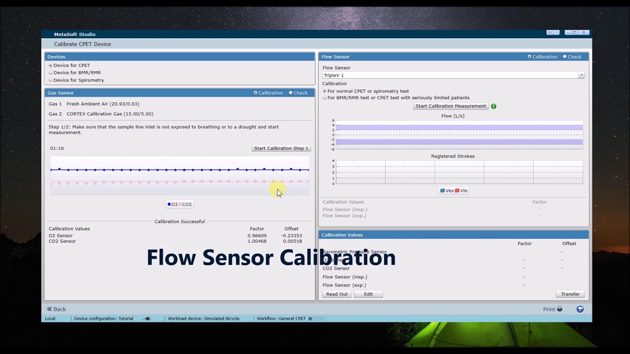 MetaSoft Studio Tutorial 1  Device Calibration