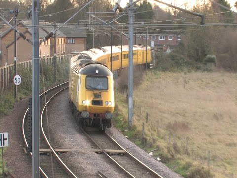 The 'New' Measurement Train at Shepreth Branch Junction