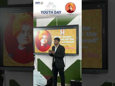 Student's Thought on National Youth Day. #NationalYouthDay #YouthWithVision