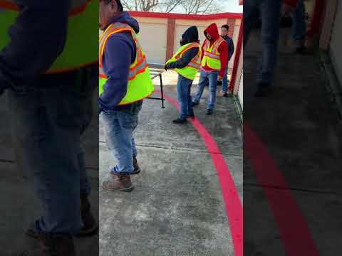 AmeriConstruction - Forming Standing Seam On Site