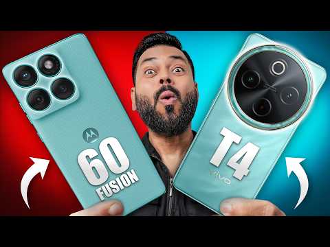 moto edge 60 fusion Vs vivo T4 Full Comparison ⚡ The Winner Is...