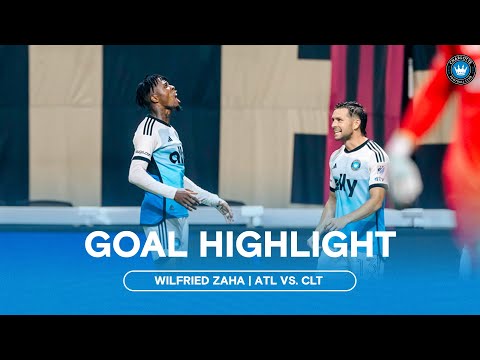 GOAL! Wilfried Zaha Powers Past Defenders, Slots it Home | Atlanta United vs. Charlotte FC