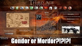 The Third Age: Total War - Faction selection