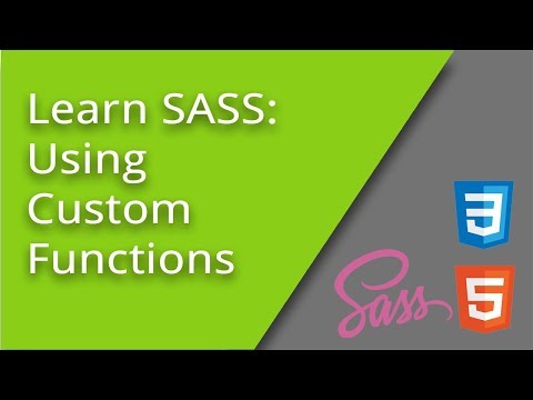 Learn SASS Custom Functions