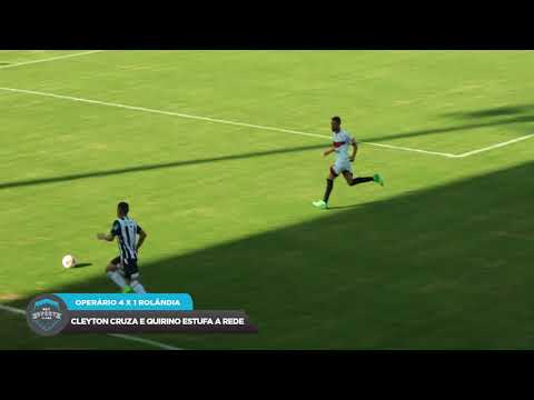 Gols de Operário 4 x 1 Rolândia - TV NEC