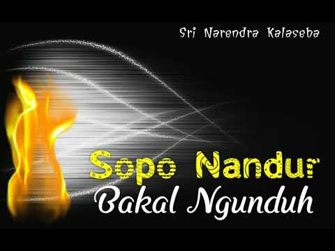SOPO NANDUR BAKAL NGUNDUH