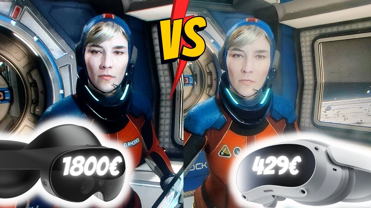 MRTV - QUEST PRO VS. PICO 4 - Der Durch-Die-Linse Vergleich! Welche VR Brille hat das bessere Bild?