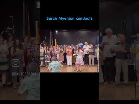 Sarah Myerson conducts