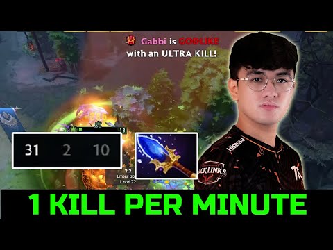 GABBI 1 KILL PER MINUTE - 31KILLS 31 MINUTES EMBER SPIRIT GODLIKE