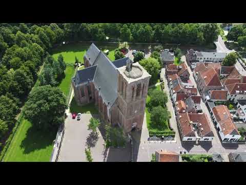 Drone Trip of Elburg (the Netherlands) in 4K