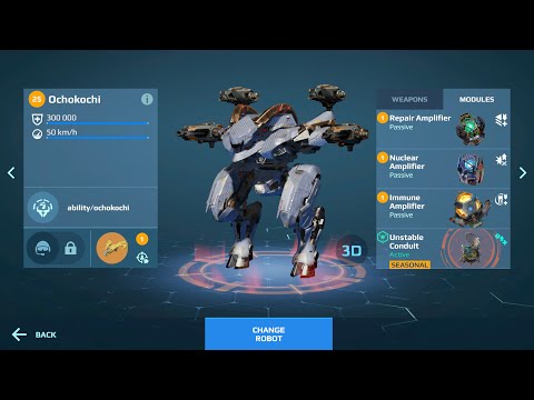 NEW Brawling Robot “Ochokochi” A Mini Version Of Minos! War Robots Test Server Gameplay