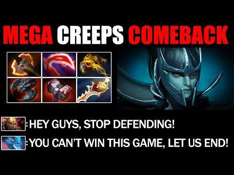 Impossible Mega Comeback By Divine Rapier Phantom Assassin - Epic Battle Fight 7.27b Dota 2