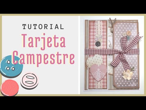 BEAUTIFUL BAND CARD with BOW - [COUNTRY PICNIC Theme] - SCRAPBOOKING