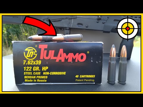 Soft vs Hollow...AK-47 AMMO!