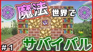 【魔法クラフト】part1　すべての魔術を駆使してすべてを攻略するが！？？