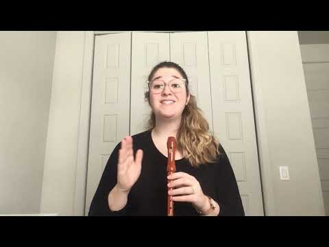 Technique de la flûte à bec par Virginie Turcotte Côté