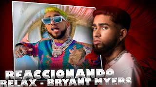 BRYANT MYERS LE TIRA A MYKE TOWERS EN RELAX🔥🤭Bryant Myers - Relax (REACCION)