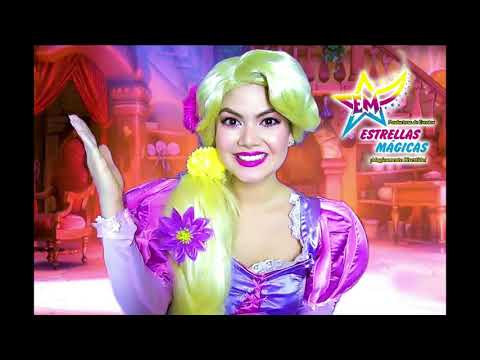 Show Virtual con Rapunzel con Estrellas Mágicas - Mágicamente Divertido!!!