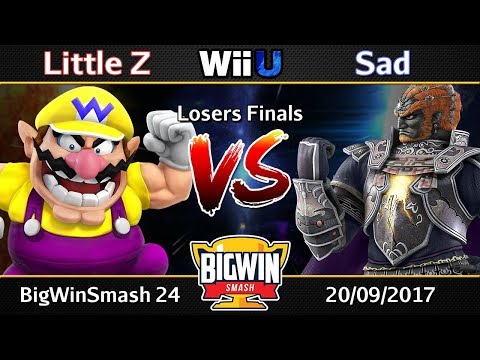 BigWinSmash 24 - Losers Finals - Little Z (Wario) v Sad (Ganondorf)