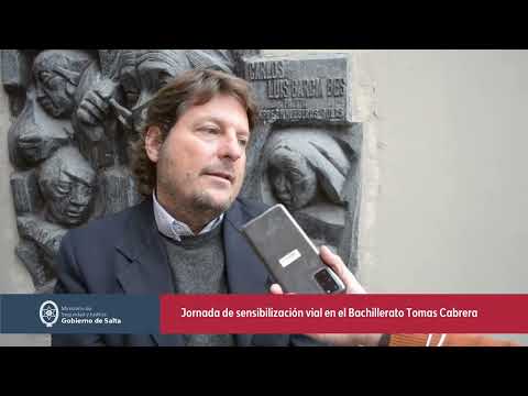 Más de 80 estudiantes participaron de la jornada de sensibilización vial en El Huaico