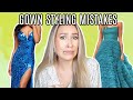 PAGEANT TIPS | Gown styling mistakes